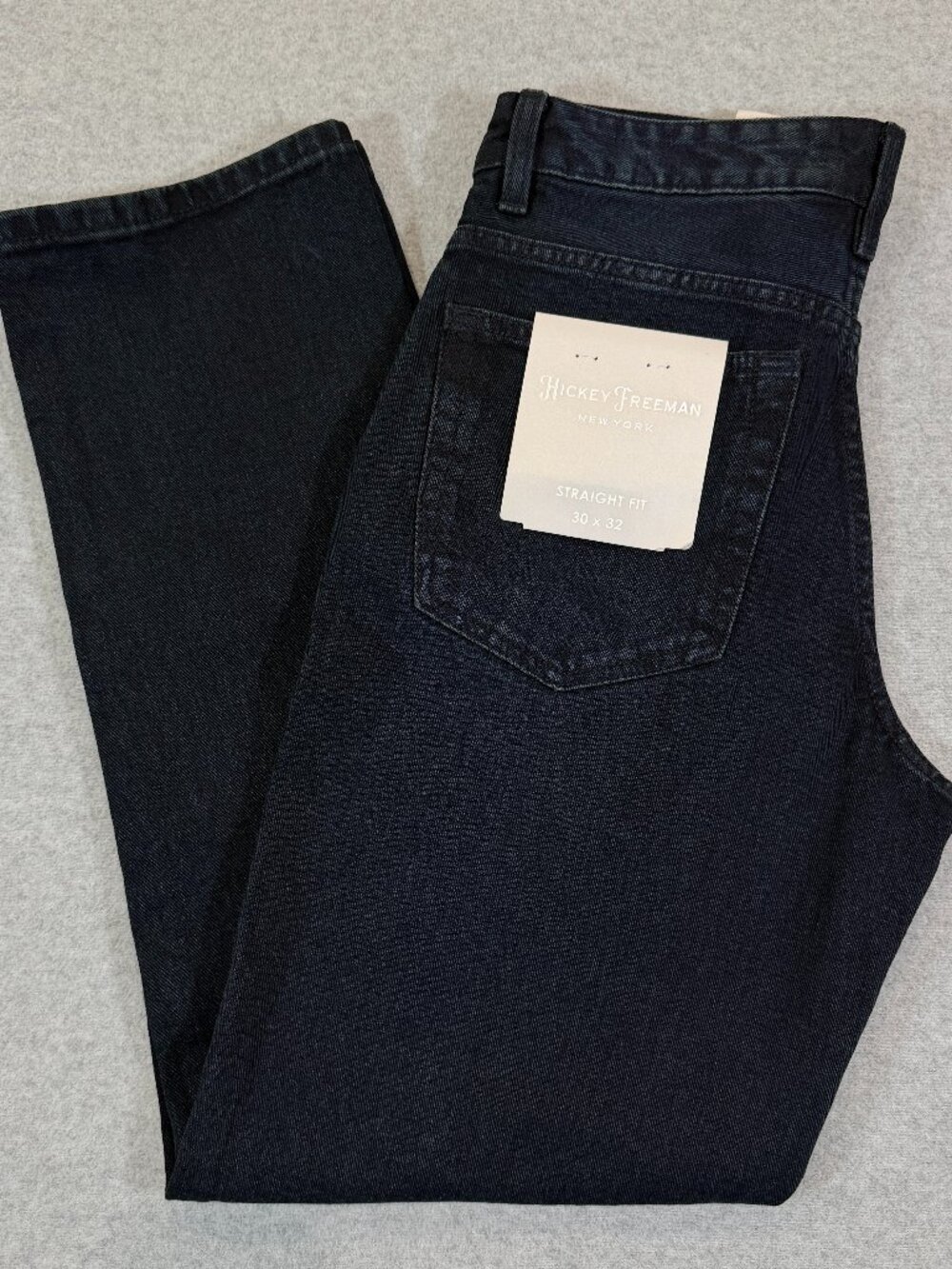 Hickey Freeman Straight Fit Men’s Jeans 30x29 Twilight Blue Denim NWT